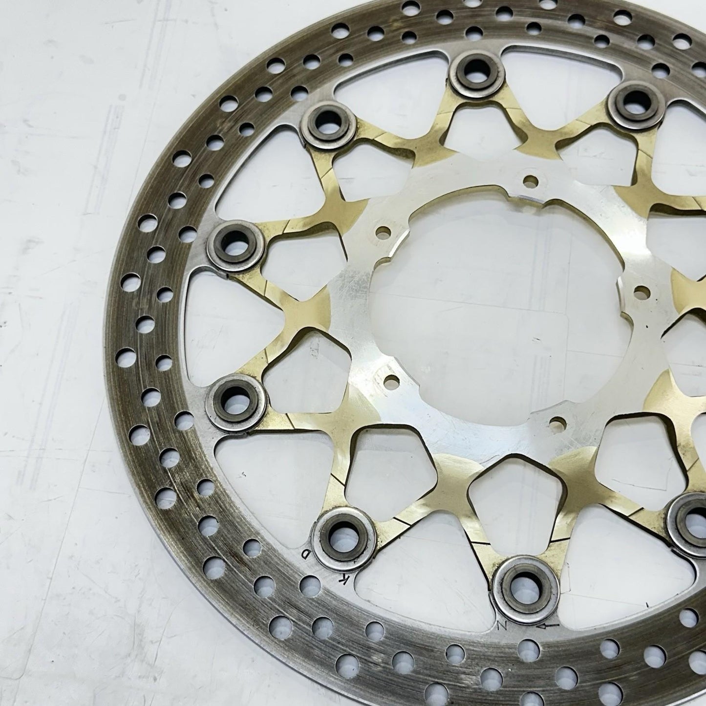 2017 - 2019 HONDA CBR 1000RR SP FRONT BRAKE ROTORS BOLTS LEFT RIGHT SET PAIR