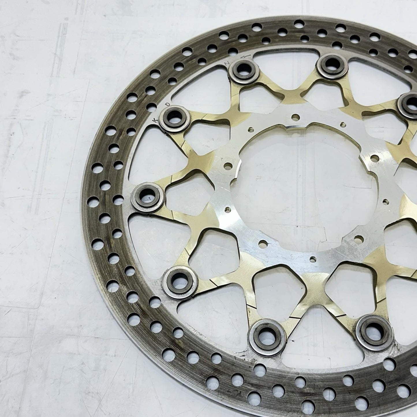 2017 - 2019 HONDA CBR 1000RR SP FRONT BRAKE ROTORS BOLTS LEFT RIGHT SET PAIR