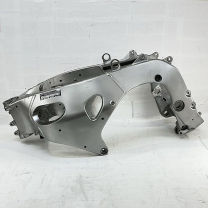 2017 - 2019 HONDA CBR 1000RR SP MAIN FRAME BODY CHASSIS SILVER *CRACK*