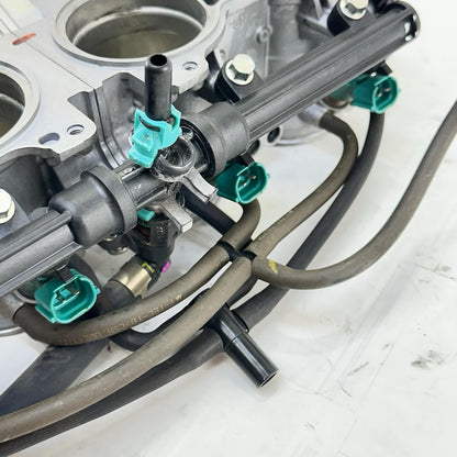 2017 - 2019 HONDA CBR 1000RR SP THROTTLE BODY FUEL INJECTOR RAILING HOSES LINES
