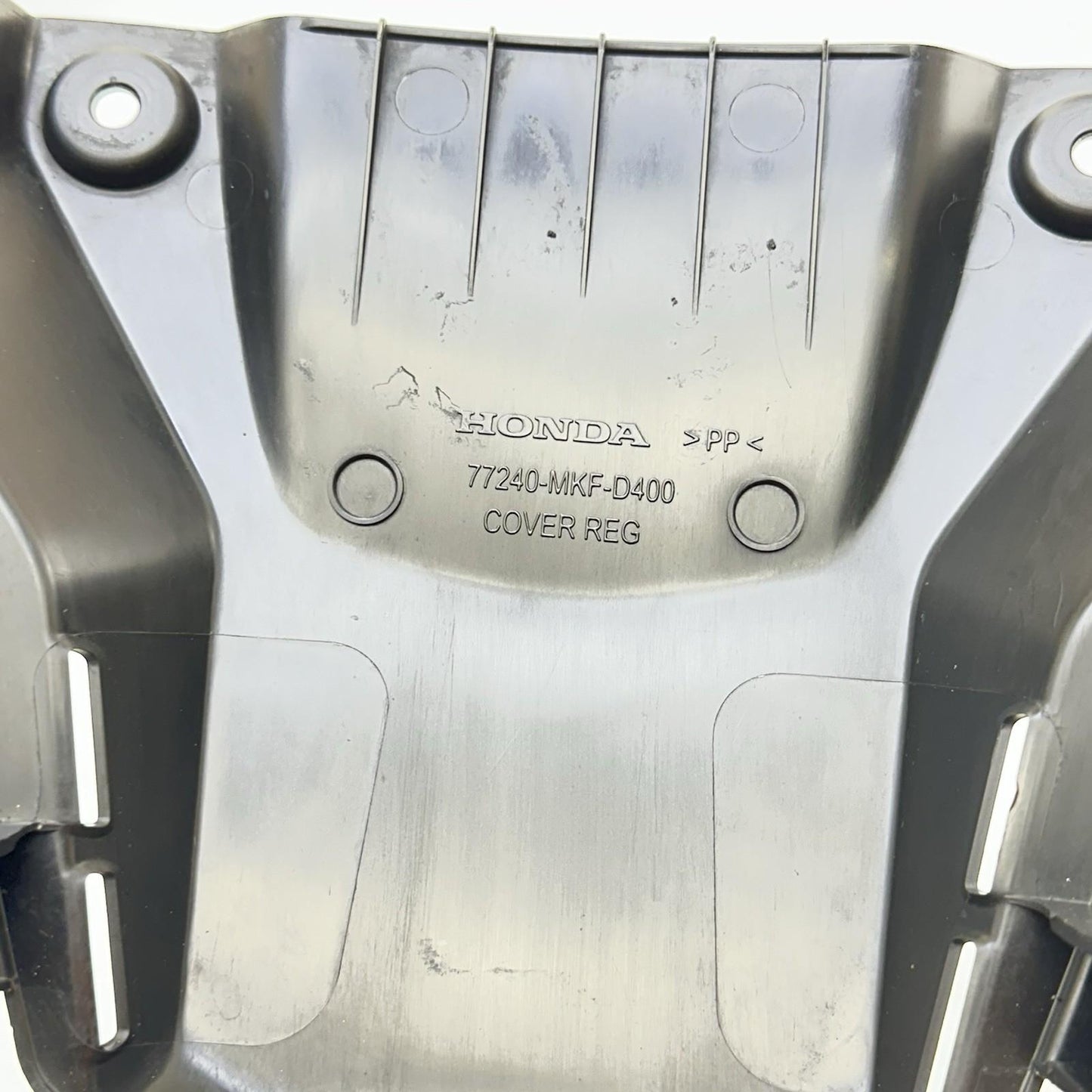 2017 - 2019 HONDA CBR 1000RR SP REAR REGULATOR COVER BACK COWL PANEL PLASTIC