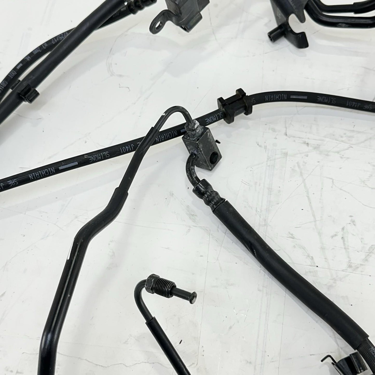 2017 - 2019 HONDA CBR 1000RR SP BRAKE LINES ABS HOSES PIPES FRONT REAR SET STOCK