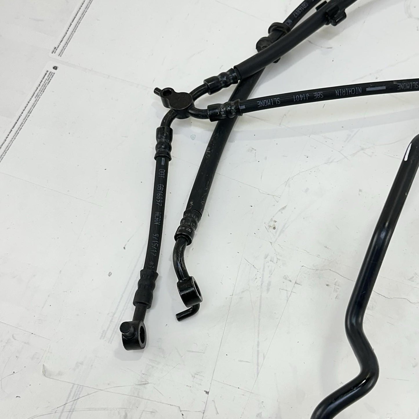 2017 - 2019 HONDA CBR 1000RR SP BRAKE LINES ABS HOSES PIPES FRONT REAR SET STOCK