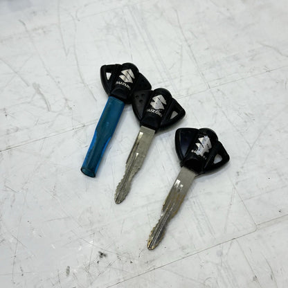 2011 - 2026 SUZUKI GSX 600 GSXR 750 IGNITION LOCK SET KEYS SEAT LATCH CABLE LINE