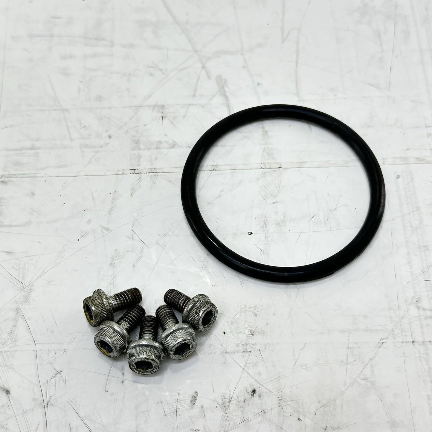 2011 - 2026 SUZUKI GSX 600 GSXR 750 FUEL PUMP GAS PETROL SENDING UNIT BOLTS RING