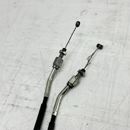 2011 - 2026 SUZUKI GSX 600 GSXR 750 THROTTLE CABLES LINES SET PAIR *SLIGHT TEAR*