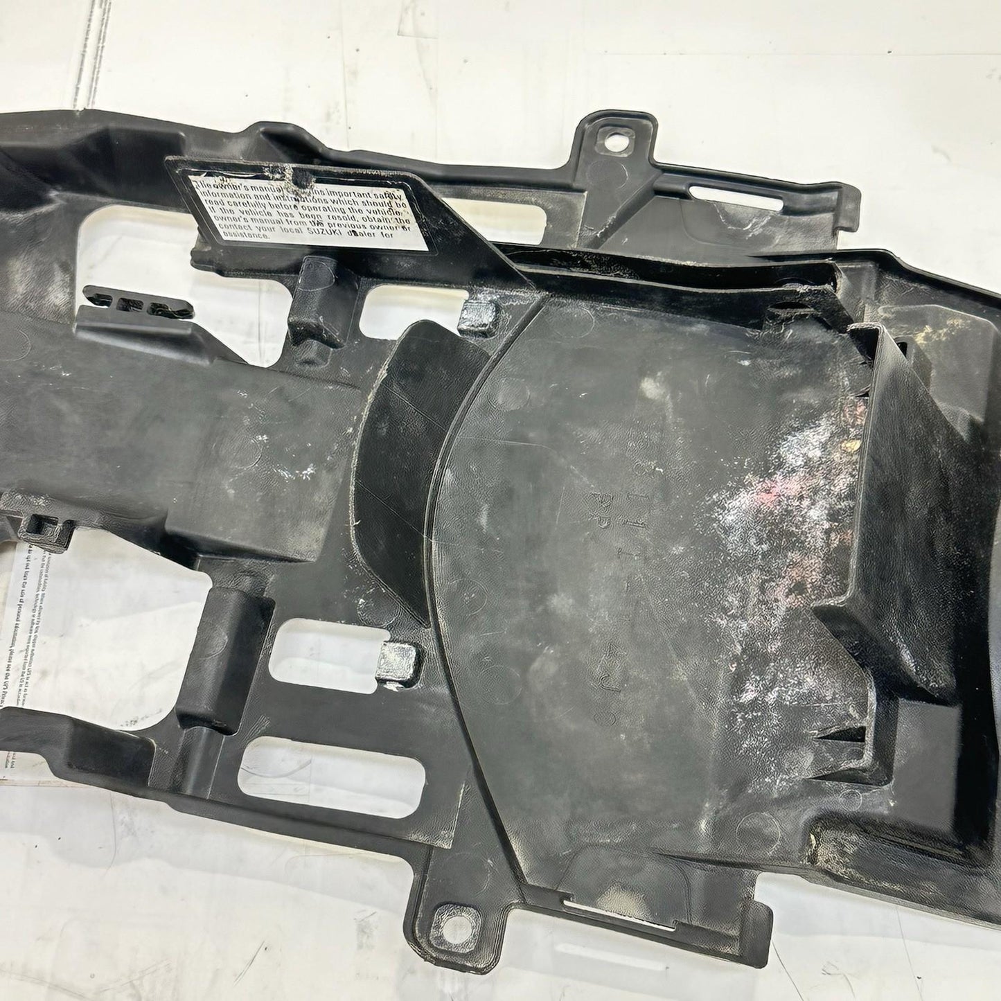 2011 - 2026 SUZUKI GSX 600 GSXR 750 BATTERY TRAY HOLDER REAR UNDERTAIL PLASTIC