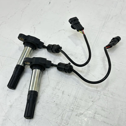 2021 - 2024 APRILIA TUONO V4 1100 IGNITION COILS SPARK PLUG CAPS *SLIGHT DAMAGE*