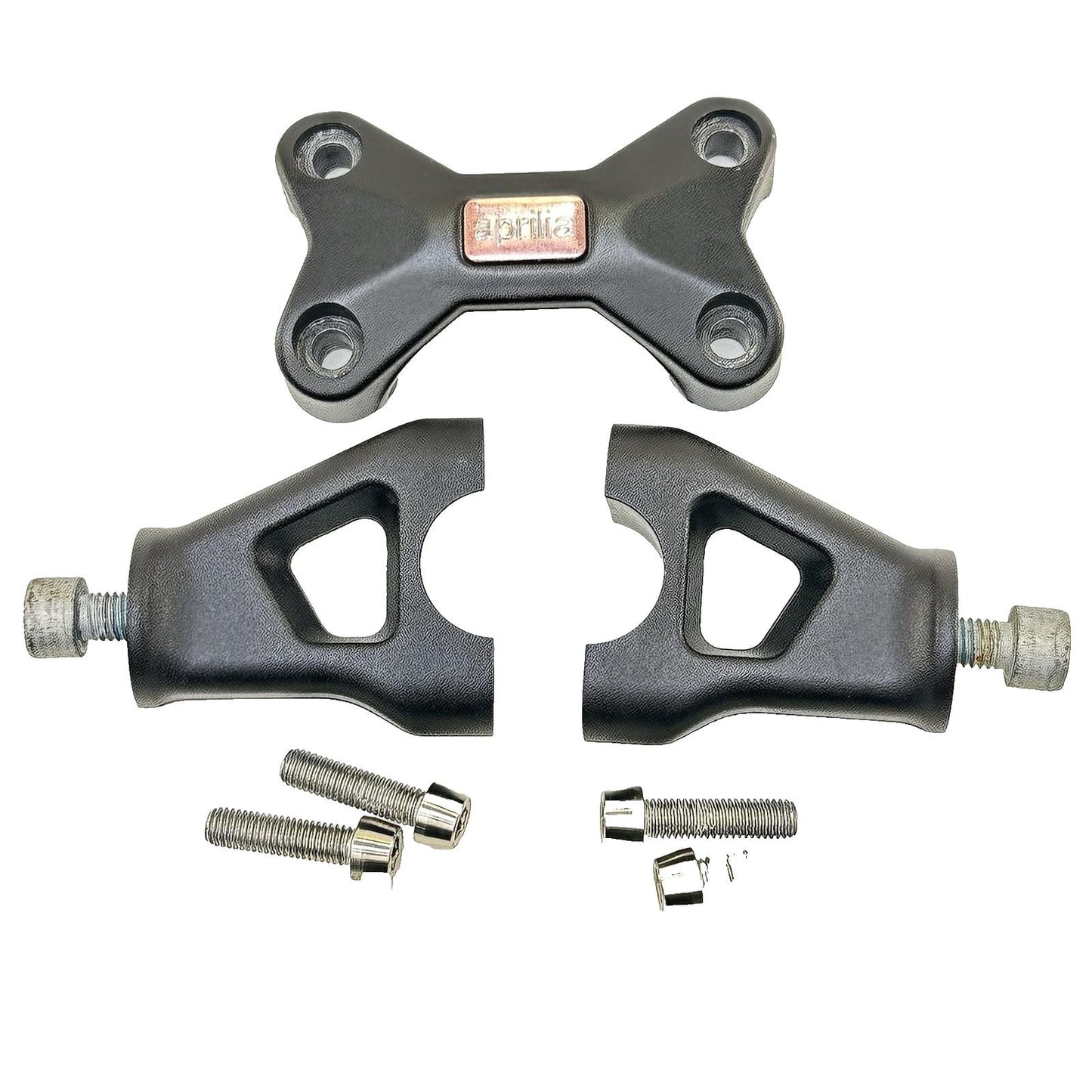 2021 - 2024 APRILIA TUONO V4 1100 HANDLE BAR RISER BRACKET CLAMP PLATE BOLTS