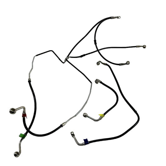 2021 - 2024 APRILIA TUONO V4 1100 ABS BRAKE LINES FRONT REAR HOSES SET STOCK