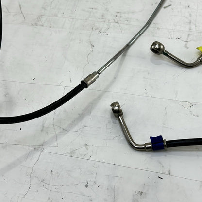2021 - 2024 APRILIA TUONO V4 1100 ABS BRAKE LINES FRONT REAR HOSES SET STOCK