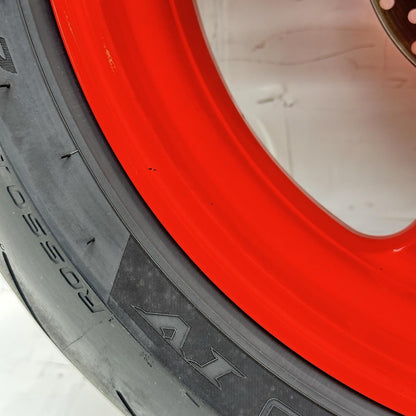 2021 - 2024 APRILIA TUONO V4 1100 REAR WHEEL RIM BRAKE ROTOR TIRE RUBBER RED
