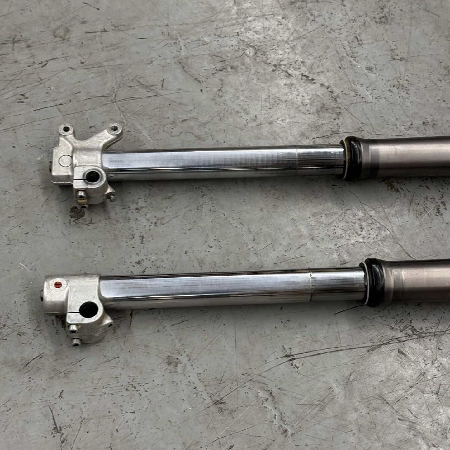 2000 - 2003 KTM 300EXC 250 300 380 SX EXC FORKS Front Left Right TRIPLE TREE