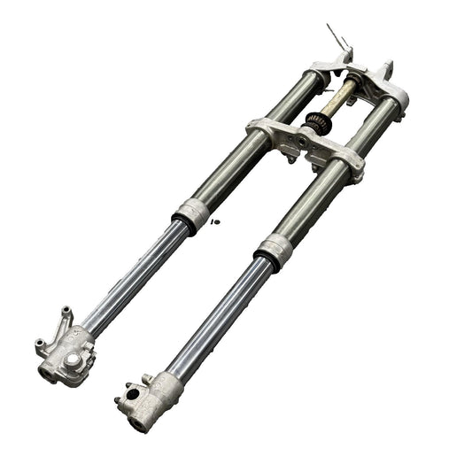 1994 1995 YAMAHA YZ250 FORKS FRONT SUSPENSION TRIPLE TREE STRAIGHT STOCK