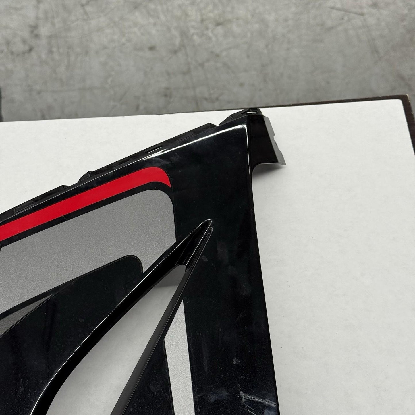 2012 - 2019 KAWASAKI ZX6R LOWER RIGHT SIDE BELLY PAN FAIRING BLACK ABS ZX 636