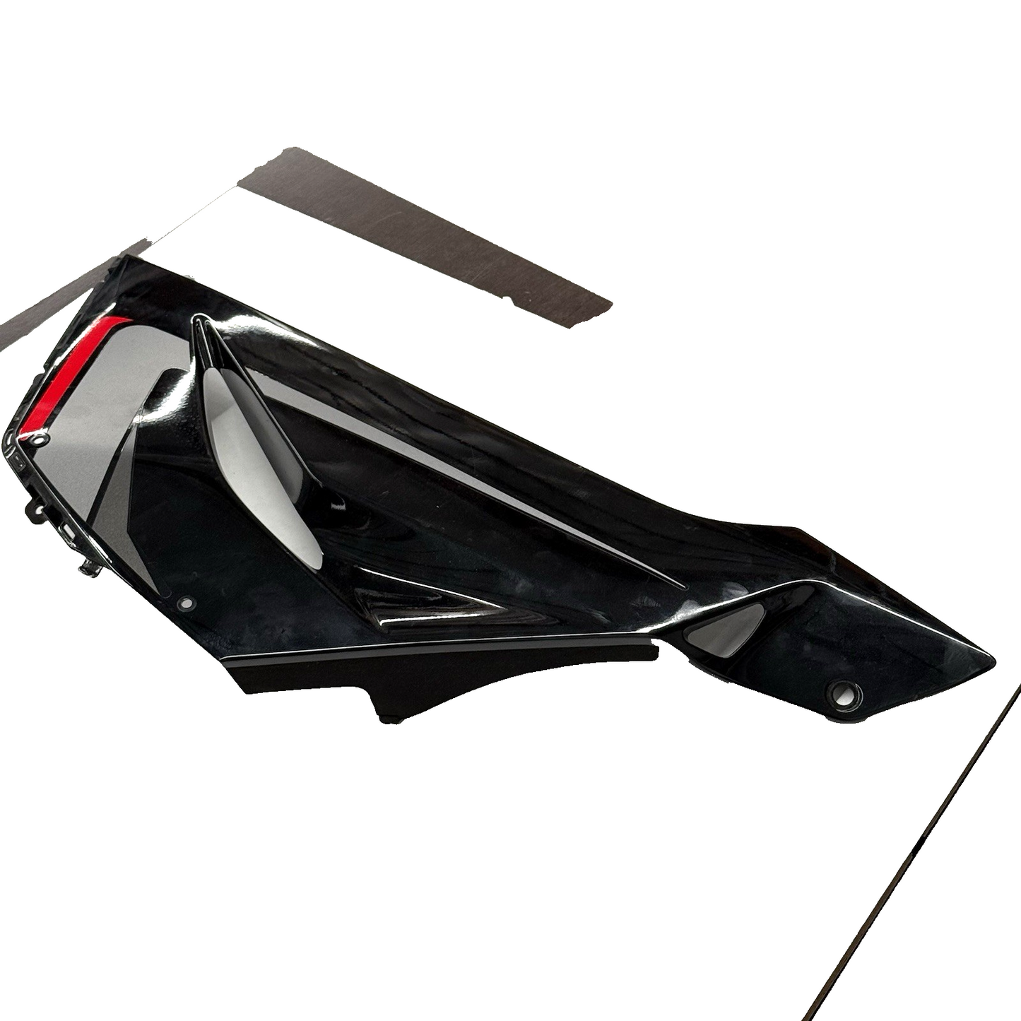 2012 - 2019 KAWASAKI ZX6R LOWER RIGHT SIDE BELLY PAN FAIRING BLACK ABS ZX 636