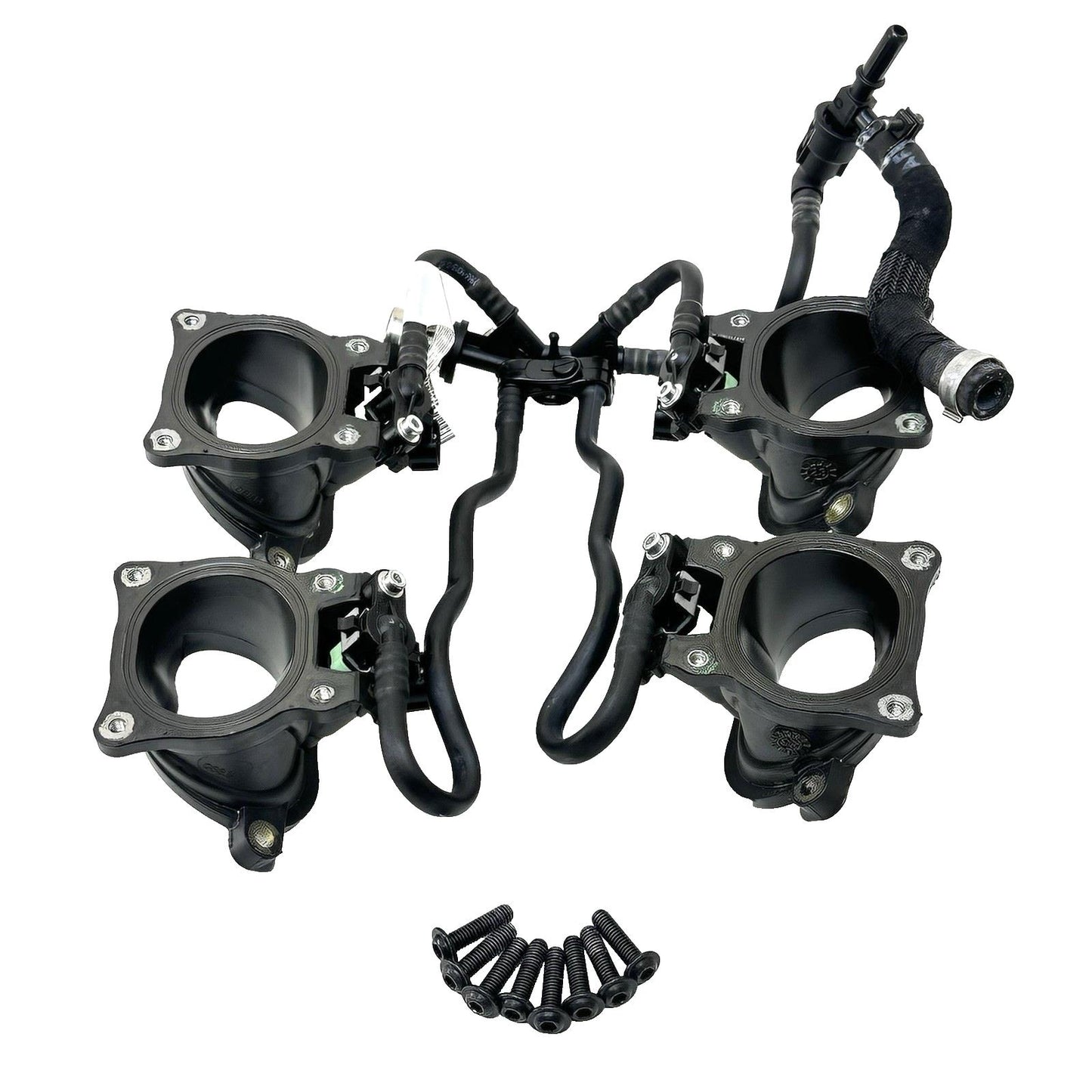 2018 - 2024 DUCATI PANIGALE V4S FUEL INJECTORS HOSES LINES VELOCITY STACKS STOCK