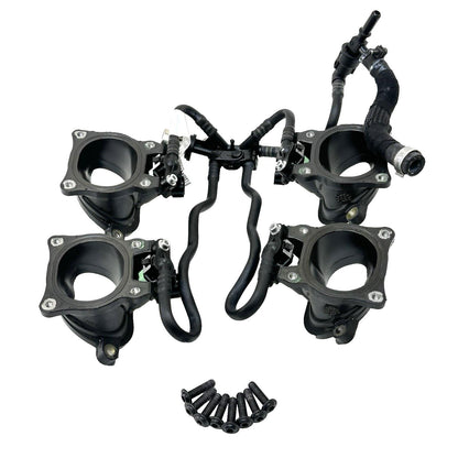 2018 - 2024 DUCATI PANIGALE V4S FUEL INJECTORS HOSES LINES VELOCITY STACKS STOCK