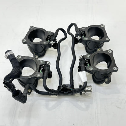 2018 - 2024 DUCATI PANIGALE V4S FUEL INJECTORS HOSES LINES VELOCITY STACKS STOCK