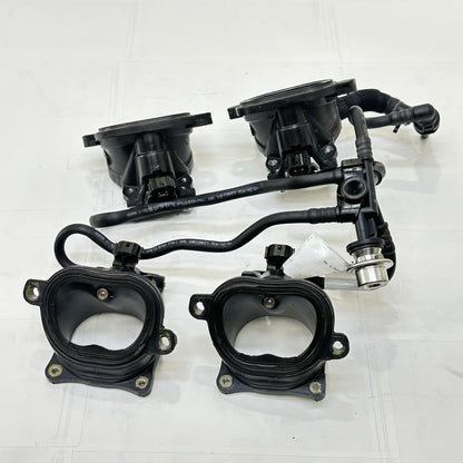 2018 - 2024 DUCATI PANIGALE V4S FUEL INJECTORS HOSES LINES VELOCITY STACKS STOCK