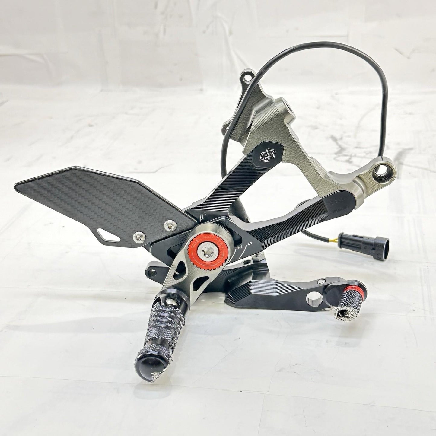 2018 - 2024 DUCATI PANIGALE V4S REAR SET FOOT CONTROL LEG REST *DAMAGE*
