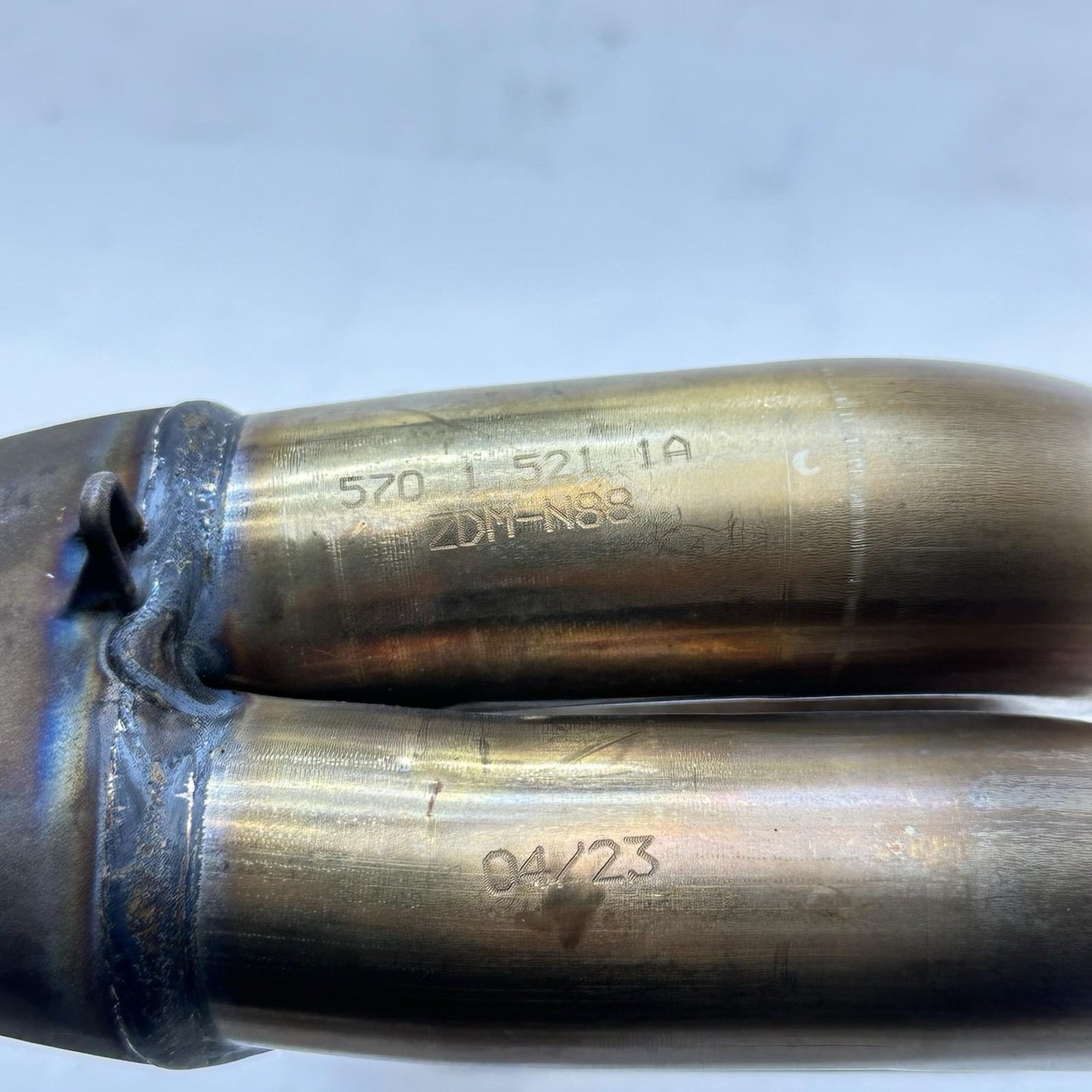 2018 - 2024 DUCATI PANIGALE V4S EXHAUST HEADER MANIFOLD PIPES SET PAIR STOCK