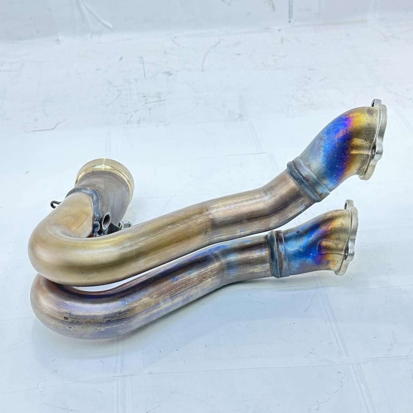 2018 - 2024 DUCATI PANIGALE V4S EXHAUST HEADER MANIFOLD PIPES SET PAIR STOCK
