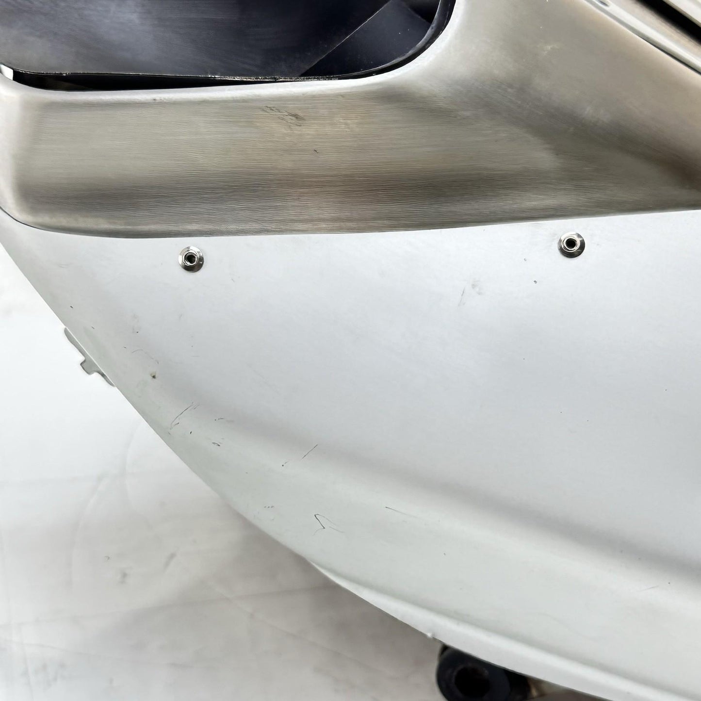 2018 - 2024 DUCATI PANIGALE V4S MUFFLER EXHAUST HEADER PIPE SILVER *SCUFFED*