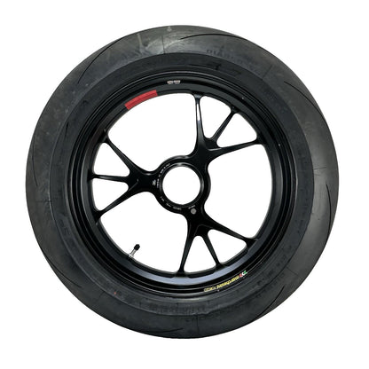 2018 - 2024 DUCATI PANIGALE V4S REAR WHEEL BACK RIM TIRE BLACK MARCHESINI FORGED