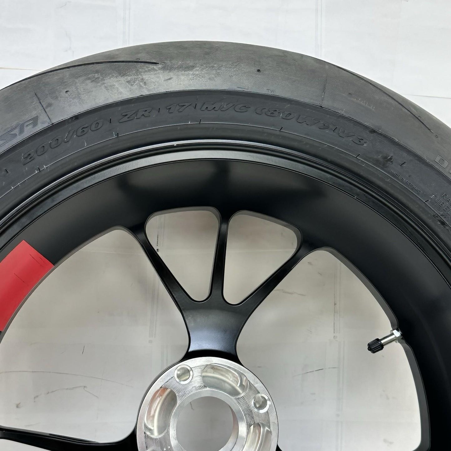 2018 - 2024 DUCATI PANIGALE V4S REAR WHEEL BACK RIM TIRE BLACK MARCHESINI FORGED