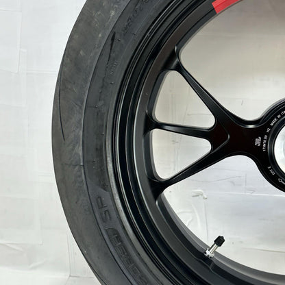 2018 - 2024 DUCATI PANIGALE V4S REAR WHEEL BACK RIM TIRE BLACK MARCHESINI FORGED