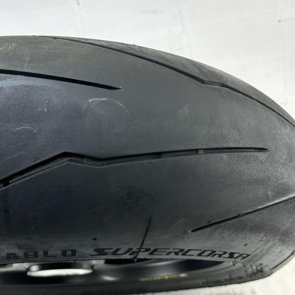 2018 - 2024 DUCATI PANIGALE V4S REAR WHEEL BACK RIM TIRE BLACK MARCHESINI FORGED