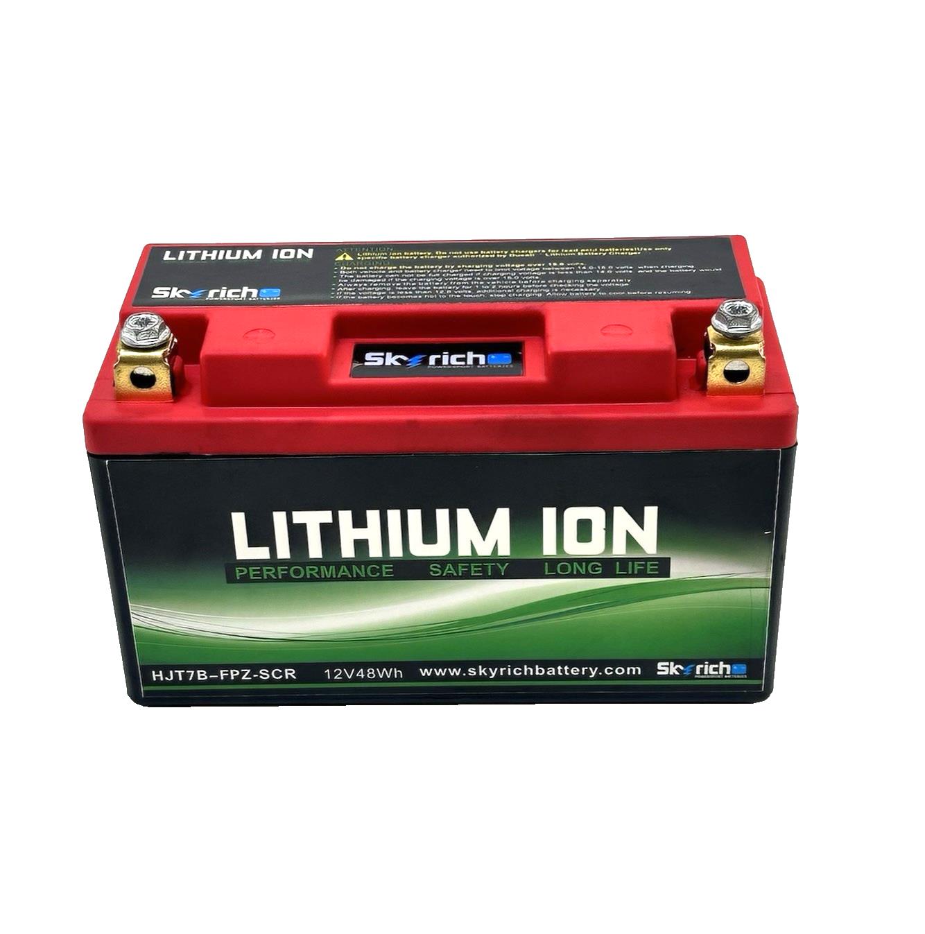 2018 - 2024 DUCATI PANIGALE V4S BATTERY LITHIUM ION 12V 48Wh SKY RICH