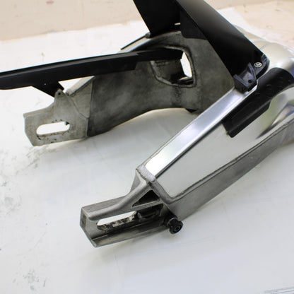 2009 - 2014 BMW S1000RR SWINGARM SUSPENSION ARM WHEEL MOUNT SILVER STRAIGHT OEM