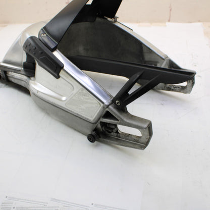 2009 - 2014 BMW S1000RR SWINGARM SUSPENSION ARM WHEEL MOUNT SILVER STRAIGHT OEM