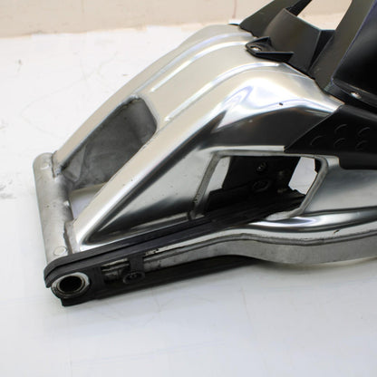 2009 - 2014 BMW S1000RR SWINGARM SUSPENSION ARM WHEEL MOUNT SILVER STRAIGHT OEM