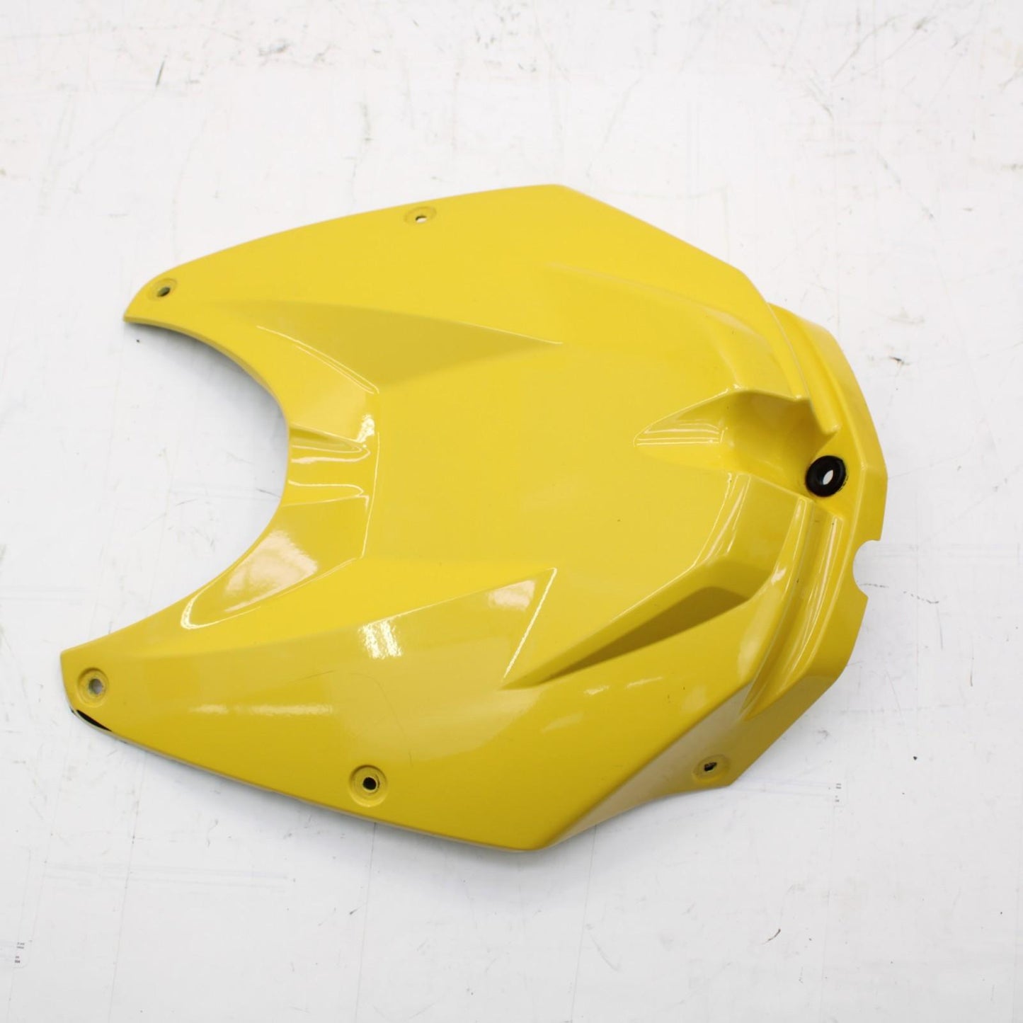 2009 - 2014 BMW S1000RR FUEL TANK COVER GAS PETROL FRONT YELLOW PLASTIC STOCK