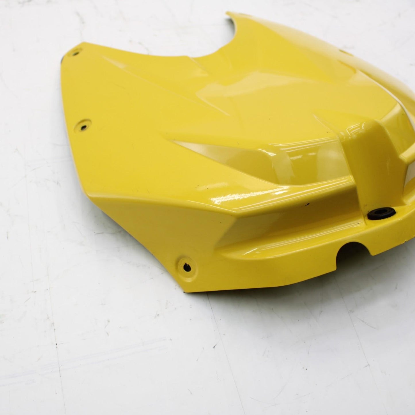 2009 - 2014 BMW S1000RR FUEL TANK COVER GAS PETROL FRONT YELLOW PLASTIC STOCK