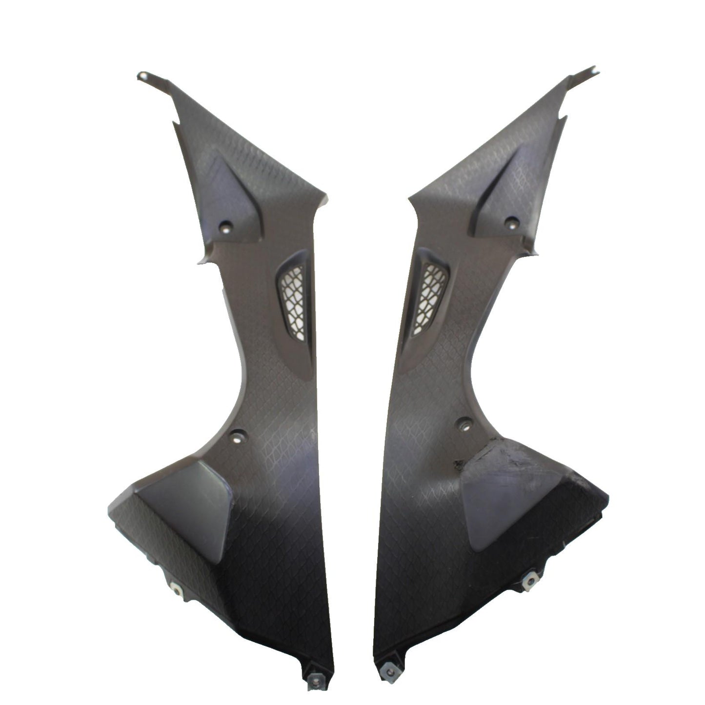 2009 - 2014 BMW S1000RR FUEL TANK COVER GAS INFILL PANEL SET LEFT RIGHT PLASTIC