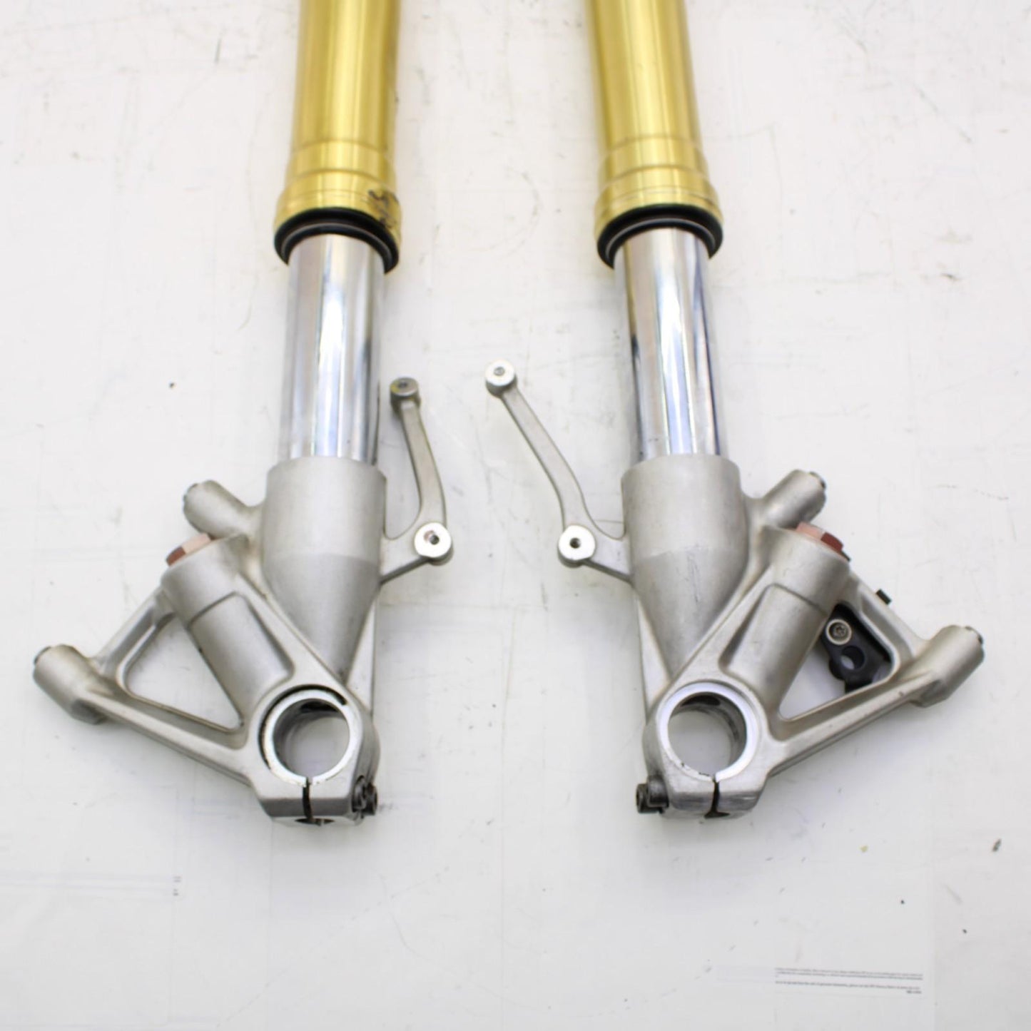 2009 - 2014 BMW S1000RR FORKS FRONT SUSPENSION FORK SET DAMPER *BENT*