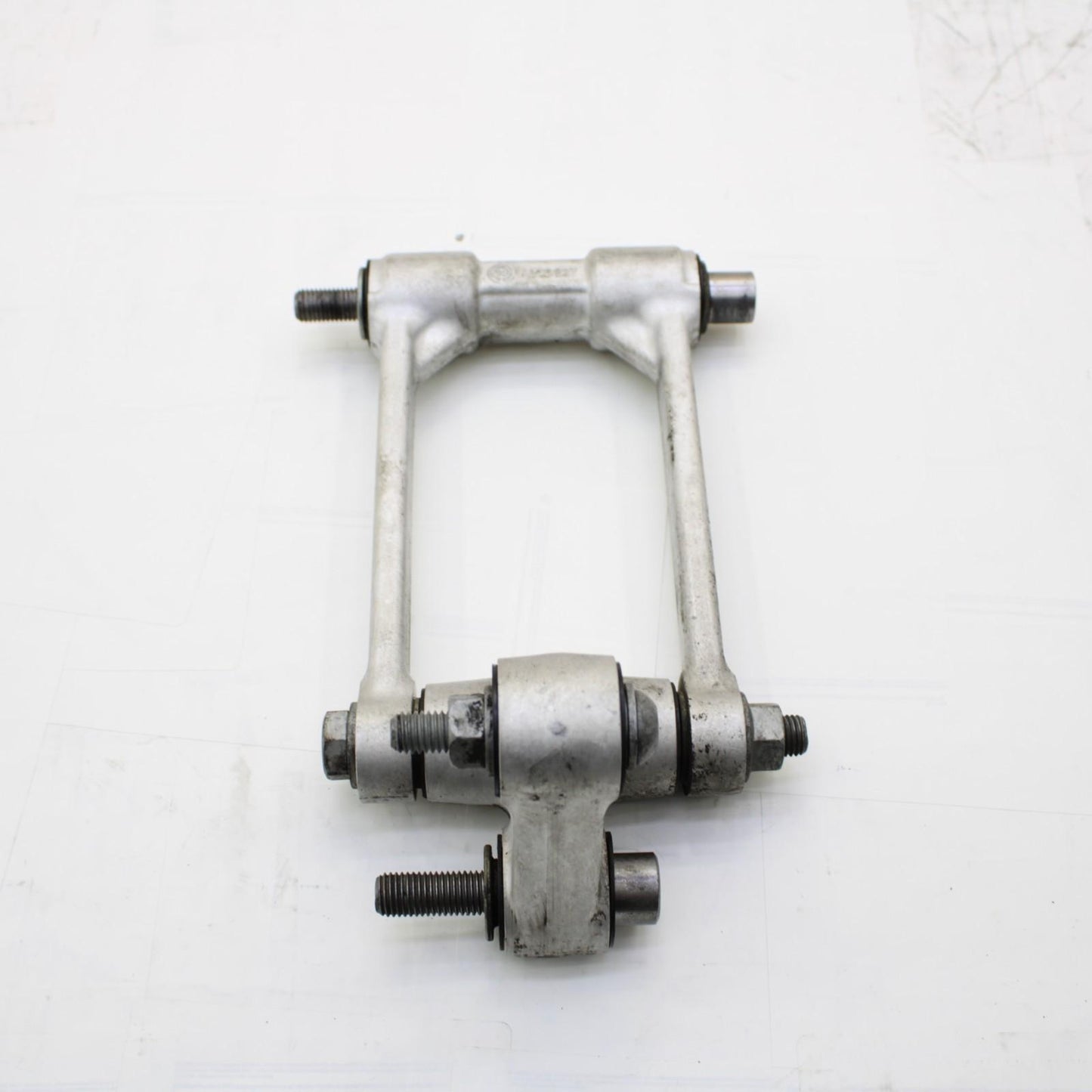 2010 - 2014 BMW S1000RR DOGBONE REAR SHOCK LINKAGE LINK SILVER STRAIGHT