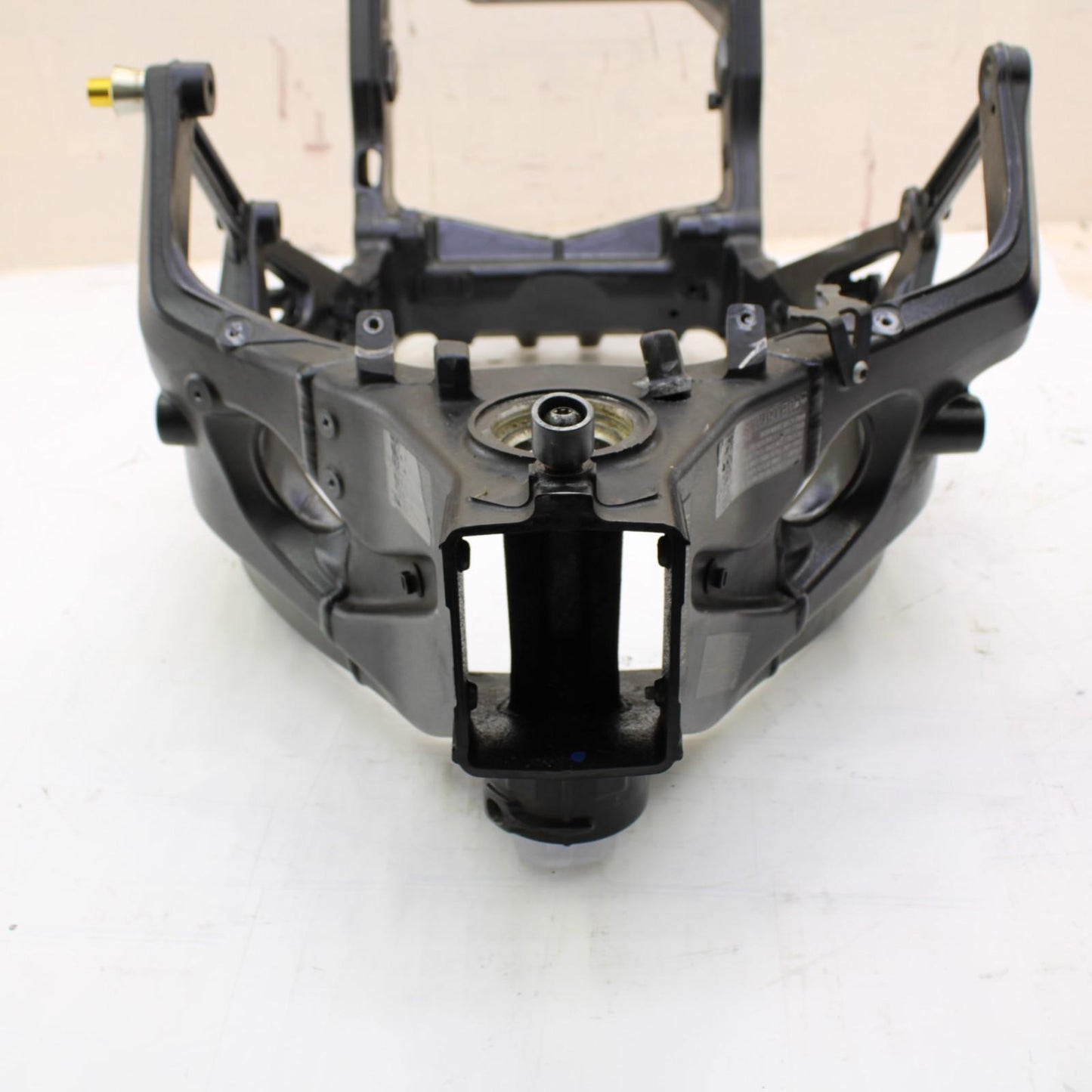 2009 - 2014 BMW S1000RR MAIN FRAME CHASSIS BLACK STRAIGHT STOCK NECK