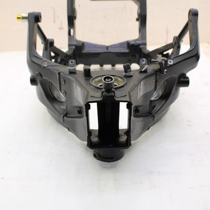 2009 - 2014 BMW S1000RR MAIN FRAME CHASSIS BLACK STRAIGHT STOCK NECK