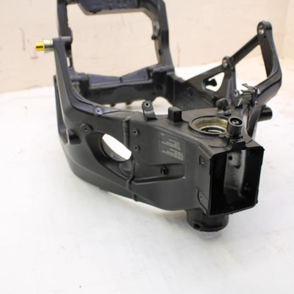 2009 - 2014 BMW S1000RR MAIN FRAME CHASSIS BLACK STRAIGHT STOCK NECK