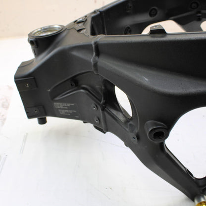 2009 - 2014 BMW S1000RR MAIN FRAME CHASSIS BLACK STRAIGHT STOCK NECK