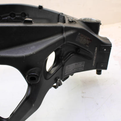2009 - 2014 BMW S1000RR MAIN FRAME CHASSIS BLACK STRAIGHT STOCK NECK