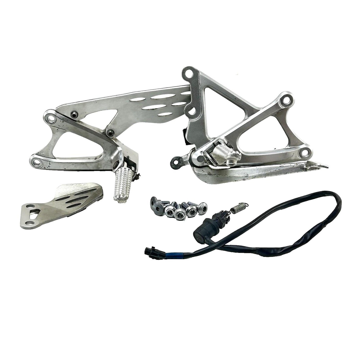 2009 - 2014 YAMAHA YZF R1 REAR SET SIDE FOOT CONTROL REST LEG PEG BRAKE PEDAL