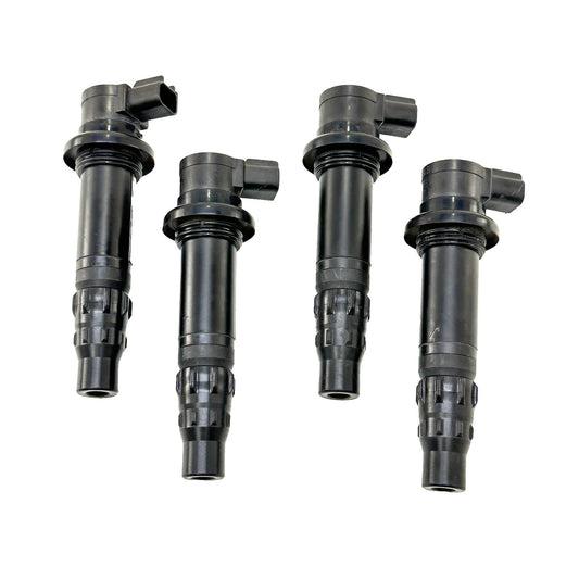 2009 - 2014 YAMAHA YZF R1 IGNITION COILS SPARK PLUG CAPS STICKS SET STOCK