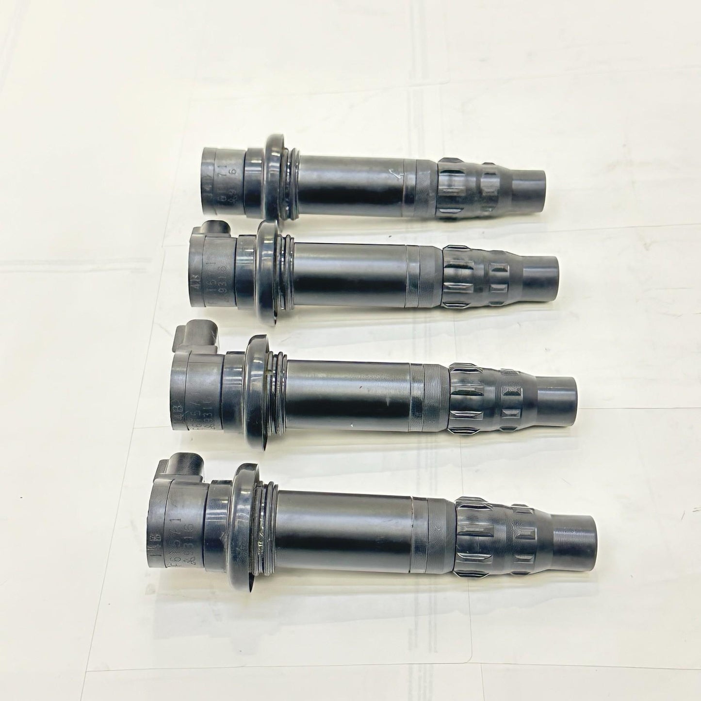 2009 - 2014 YAMAHA YZF R1 IGNITION COILS SPARK PLUG CAPS STICKS SET STOCK