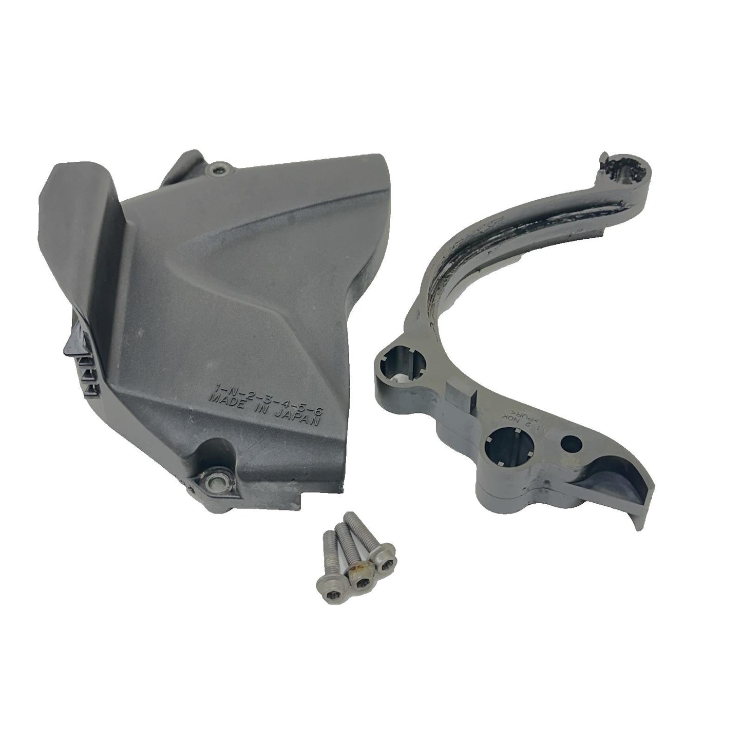 2009 - 2014 YAMAHA YZF R1 SPROCKET COVER PLASTIC PANEL TRIM BOLTS SET STOCK